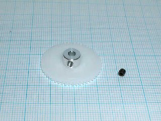 平ギヤ 54歯×2mm 0.5モジュール [91615]