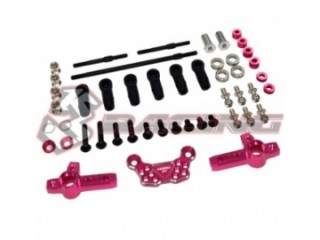 SAKURA D4用RCM リアキャンバーミキシングリンケージ(ピンク) [SAK-D4830/PK]