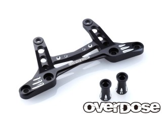 アルミフロントブレース Type-2(For ドリパケ/ブラック) [OD2095]