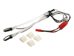 アンダーネオンライト(チューブタイプ・1ペア) 110mm(ホワイト) [LED-02-WI]