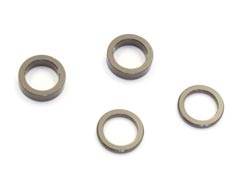 アルミカラー (5×7×1mm/2mm/ガンメタリック/2pcs) [W0149GM]