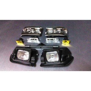 リトラヘッド&開閉バー+前期テール&ウインカー+フォグセット(パンドラ製AE86トレノ用) [PT9]]