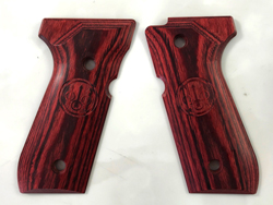 ウッドグリップ U.S.M9/M9A1(スムースロゴ/レッド) [AWG-406]