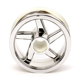 T3-01 フロントホイール(両面クロームメッキ) [OP-1823]]