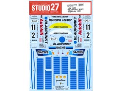 1/24 962C ''BLAUPUNKT'' #2/#11 Supercup 1989 [ST27-DC1170]