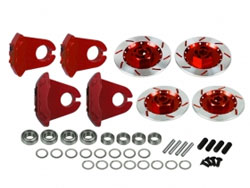 リアリスティックブレーキディスクセット Ver.3 レッド [3RAC-AD12/V3/RE]