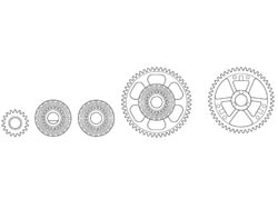 ギヤ袋詰(ホットショット) ※アフターパーツ※ [19005167]