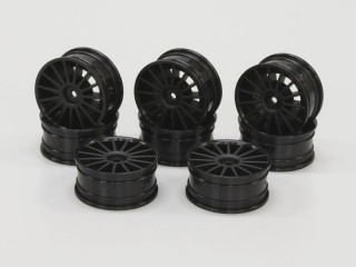 エアロ24ホイル(15本スポーク/ブラック) 8個入り [92012-8BK]