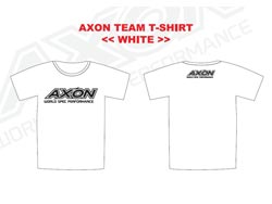 AXON TEAM Tシャツ WHITE(Lサイズ) [AC-WT-002]