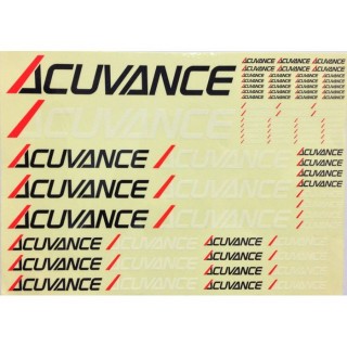 アキュヴァバンス ロゴデカールシール 182×257mm [OP-15008]]