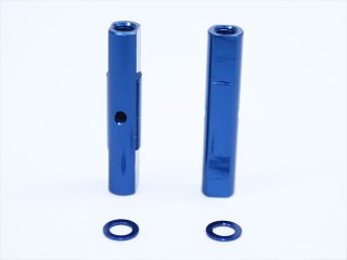 アルミポスト 25L(濃ブルー) [SGE-5025BY]