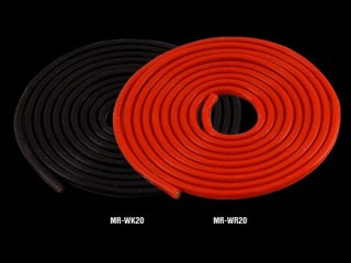 シリコン銀コード20ゲージ 赤 [MR-WR20]