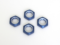 ナイロン付ホイルナット(ブルー/4pcs) [IFW336BL]