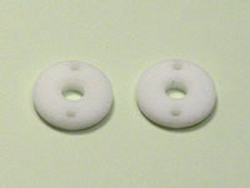 TRFダンパー用テフロンピストン(2穴 Φ1.3)(タミヤ汎用) [TGE-12P-3]