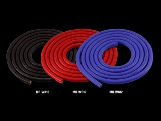 シリコン銀コード12ゲージ 青 [MR-WB12]