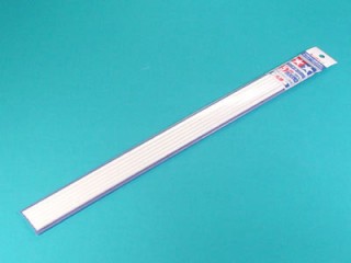 プラ材 5mm丸棒(6本入) [70134]