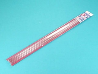 透明プラ材 8mmパイプ(3本入) [70137]