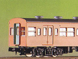 JR101系 増結用中間車2両セット(未塗装キット) [432-1]