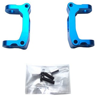 アルミフロントハブキャリア(ブルー)(タミヤ GF-01用) [SGW-36B]]