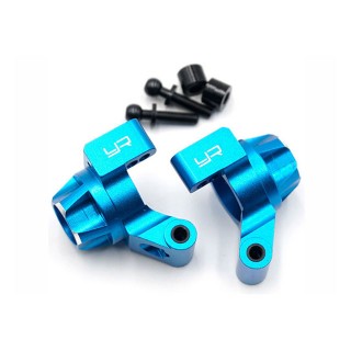 アルミ リアハブ ナックルアーム M07用 ブルー [TAMC-031BU]]