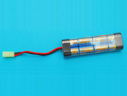 ９.６Ｖ １６００ｍＡｈ ミニタイプ・バッテリー（Ｎｉ?ＭＨ） [GP912B]