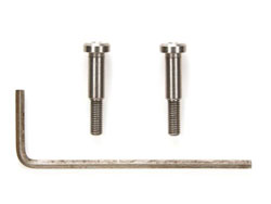 TT-02 ローフリクション 3×18mm段付ビス(2本) [OP-1550]