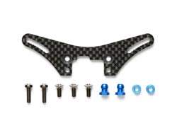 TA06 ショートダンパー用カーボンダンパーステー(フロント) [OP-1547]