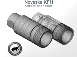 Ｎｏｖｅｓｋｅ ＫＦＨ フラッシュハイダー（BK）（逆ネジ） [N02-014BK]