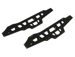 サイドプレート(2pcs/ブラック/マッドシリーズ/FO-XX) [MA073BKC]