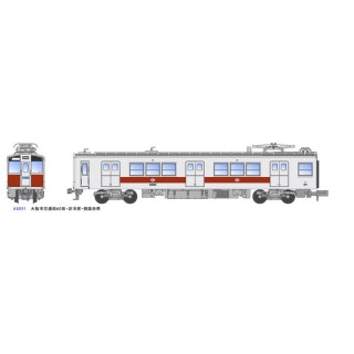 大阪市交通局60系・非冷房・側面赤帯 5両セット [A8091]]