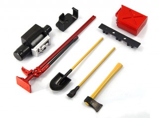 ツールセット(1/10クローラー用アクセサリー) [YA-0356]