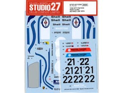 1/24 911 Carrera RSR Turbo #21/#22 LM 1974 for FUJIMI [ST27-DC1204]