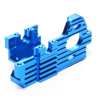 DB01 アルミモーターマウント(ブルー) [OP-1079]]