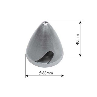 アルミスピンナー３８Ｃ３．１８電動用 [OK-47651]]