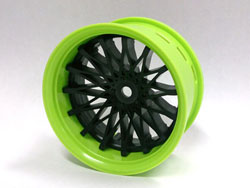 SUPER RIM_SET(Dahlia_ブラック×RIM-01_グリーン) 2個入り [TT-7532]