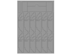 車両ケース(12両用・タキ1000サイズ) [6219]