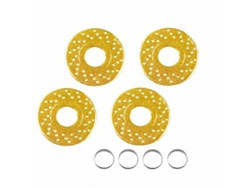 SP ブレーキディスクA(パンチボールタイプ)：Mini-Z AWD用(GO) [EG-3045-GO]