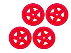 ストラトス 5スポークホイル(レッド/4pcs) [RL2067]
