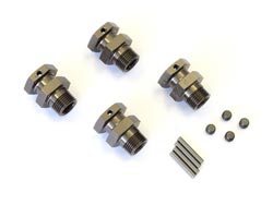 ホイルハブ(L/ガンメタリック/ST-RR Evo/4セット) [IFW328GM]