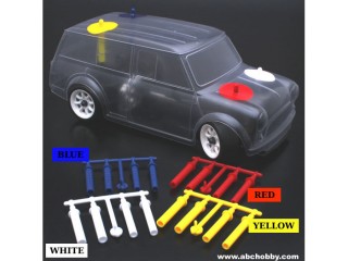 カメレオン延長ボディマウント レッド [ABC-66211]