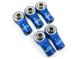 アルミ M3ロッドエンド ダークブルー 5pcs [YA-0550DB]