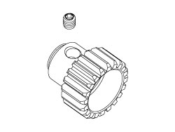 ピニオンギア 22T [ABC-25668]