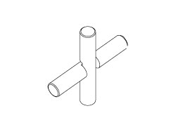 ベベルクロスピン [ABC-25653]