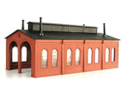 LA-113 レンガ機関庫・複線用 [13414]