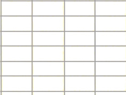 Newデザインプラスチックペーパー NDP5 タイル長方形100(ホワイト)(2枚入) [11705]