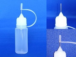 ニードル付ディスペンサーオイルボトル ホワイト 3本 [SW-NDB]