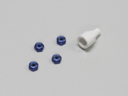 カラーナイロンナット(ブルー) [MZW13BL]