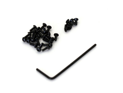 六角ビスセット(ミニッツAWD/ブラック) [MDW020BK]