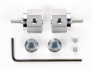 AO-8056 ギヤードモーターハブシャフト2個セット(フォーミュラ用) [89928]