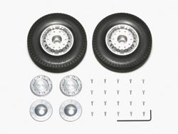 ツインスポーク アルミホイールセット(フロント用) [TROP-12]